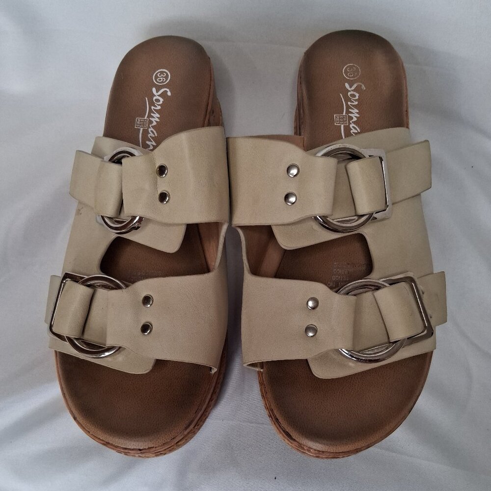 Sormani Faux Cork Wedge Size 6